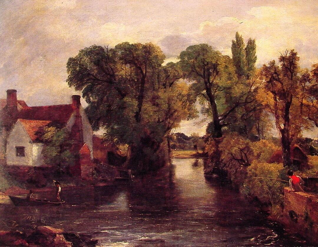 John Constable Mill Stream